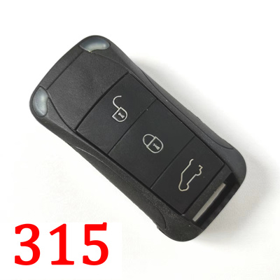 3 Buttons 315 MHz Flip Remote Key for Porsche Cayenne - PCF7946