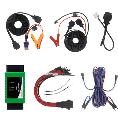 OBDSTAR P002 Adapter Full Package with TOYOTA 8A Cable + Ford All Key Lost Cable + Bosch ECU Flash Cable Work with X300 DP Plus and Pro4