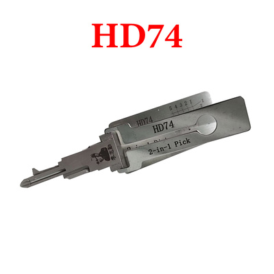 Original LISHI - HD74 Honda Motorcycle / 2-in-1 Pick & Decoder / AG - Anti-Glare