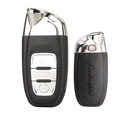 Remote Car Key Fob Shell For Lamborghini Original 3 Buttons Keyless Entry Case with Word 5pcs