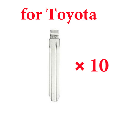 #2 TOY43 Key Blade for Toyota  -  Pack of 10