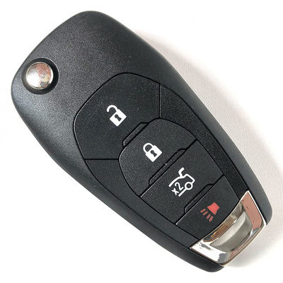 3+1 Buttons 434 MHz Flip Remote Key for Chevrolet Cruz 2016