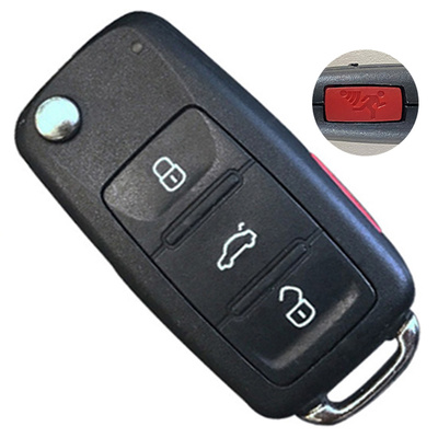 315 MHz 3+1 Buttons Flip Remote Key for 2011-2016 VW - 5K0 837 202 AE