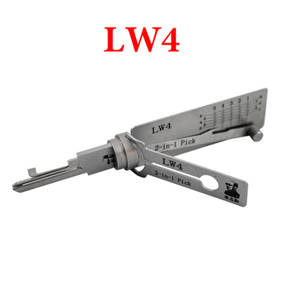Original LISHI Tools LW4 (5-Pins) 2-IN-1 PICK