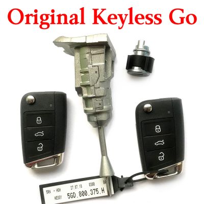 Original VW MQB Full Car Lock Set with  2 Pieces MQB Keyless Smart Key 434 MHz 