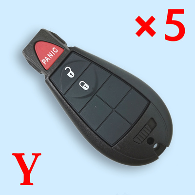2+1 Button Key Shell for Chrysler 5pcs