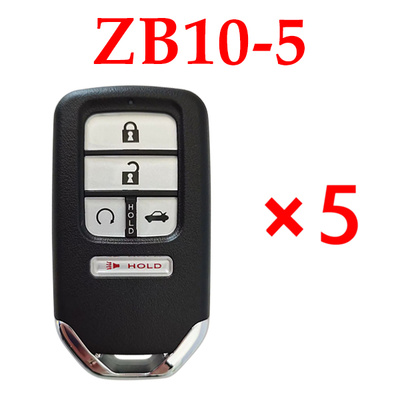 KEYDIY ZB10-5 Smart key Universal Remote control - 5 pcs