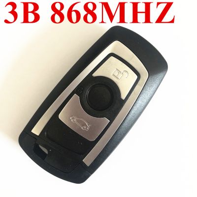 3 Buttons 868 MHz Smart Proximity Key for BMW 5 / 6 / 7 / X3 Series CAS4 CAS4+ FEM 