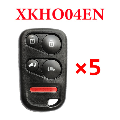 5 pieces Xhorse VVDI Honda Type Universal Remote Control - XKHO04EN