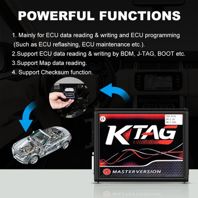 Ktag 7.020 v2.25  working on Windows  7/8/10 BDM  Remaping tool Chiptuning 