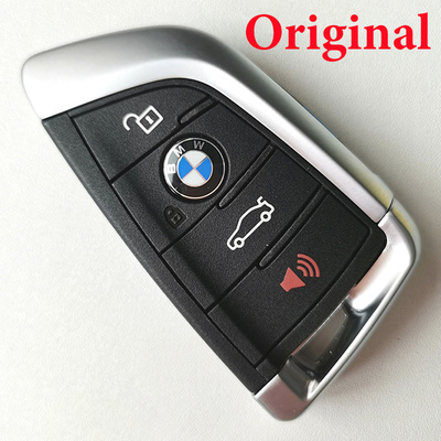Original 4 Buttons 434 MHz Smart Proximity Key for 2014-2018 BMW 5 X5 X6 - CAS4 CAS4+ FEM BDC Universal Key