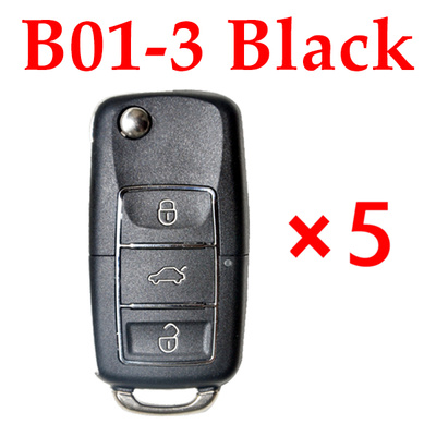 KEYDIY B01-3 Luxury Black Universal Remote Control -5 pcs
