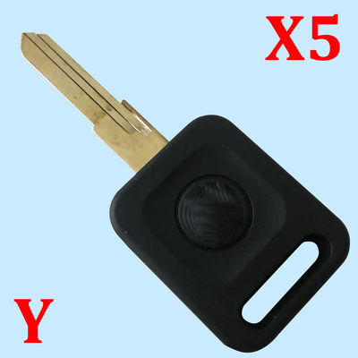 Transponder Key Shell for VW - Pack of 5
