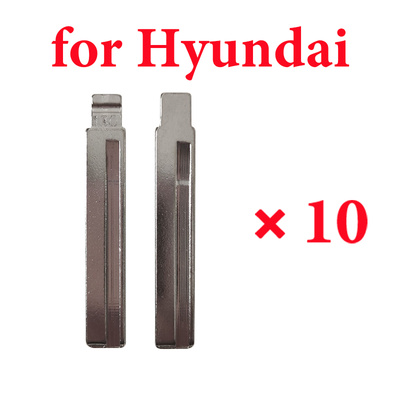 130#  HYN17R  Key Blade for Hyundai Santa Fe - Pack of 10