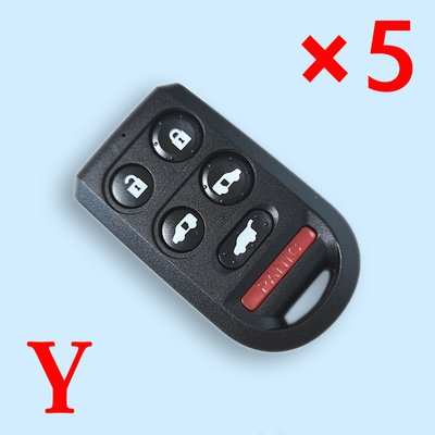 5+1 Button Key Shell for Honda 5 pcs