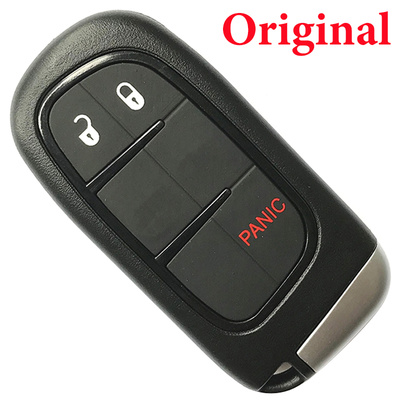 Original 2+1 Buttons Smart Proximity Key for 2014-2019 Jeep Cherokee - GQ4-54T - 4A Chip