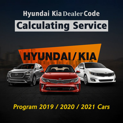 Hyundai Kia Dealer Code Calculating Service to Program 2019 2020 2021 Cars
