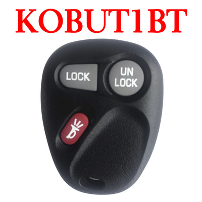 3 Buttons 315 MHz Remote Control Key for Chevrolet - KOBUT1BT