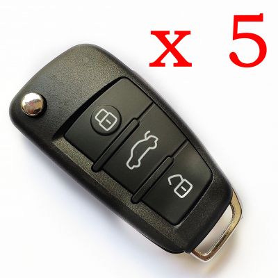 Xhorse VVDI Universal Wire Remote Key Audi Type - XKA600EN - Pack of 5