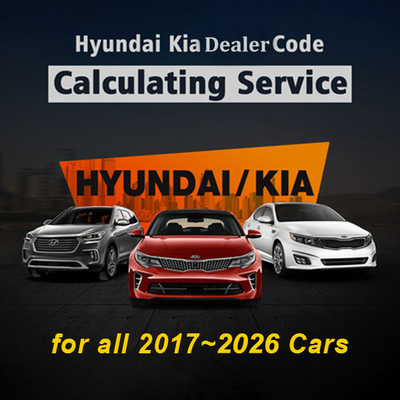 Hyundai Kia Dealer Code Calculating Service to Program 2017~2026 Cars