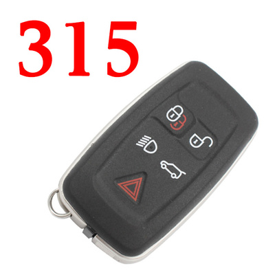 5 Buttons 315 MHz Smart Key for Range Rover with PCF7953 Chip AH42-15K601-BG