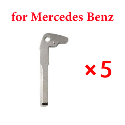 Mercedes Benz Smart Emergency Key Blade HU64 - Pack of 5