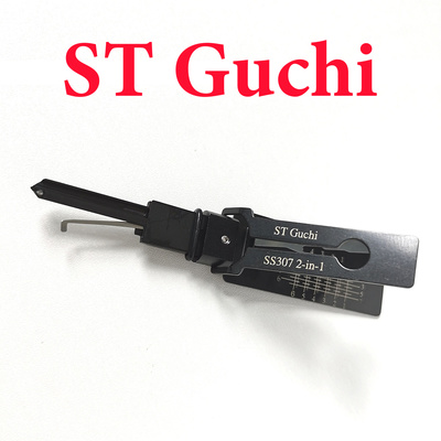 Lishi SS307 Special Tool for Malaysia ST Guchi Lock  2 in 1 Decoder