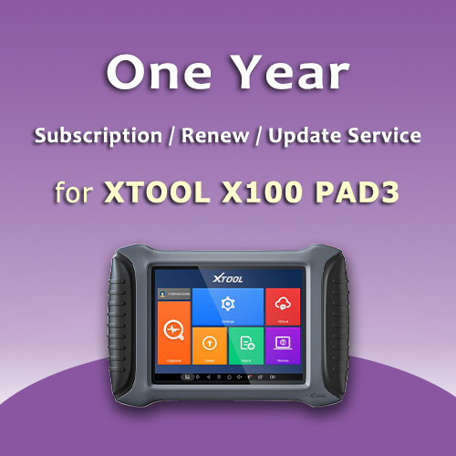 One Year Update Service for XTOOL X100 PAD3