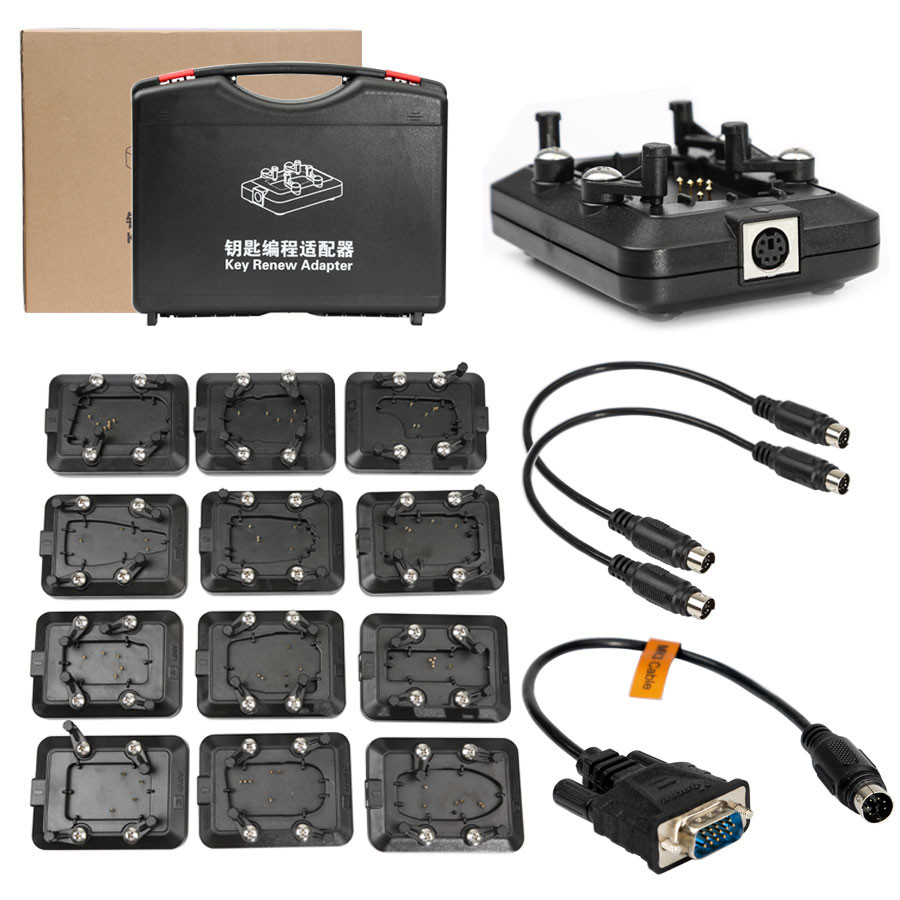 No 1~12 Hands-Free Renew Adapters Kit from Xhorse