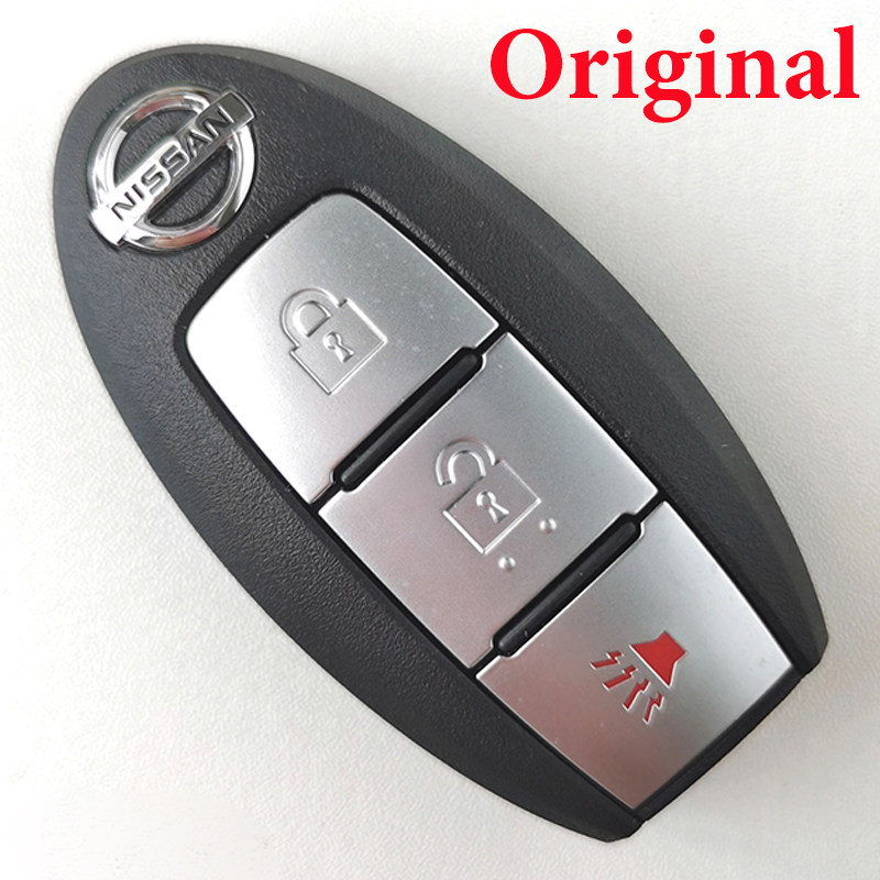 Original 434 MHz 2+1 Buttons Smart Proximity Key for Nissan Rogue 2014-2017 - KR5S180144106 ( 4A Chip )