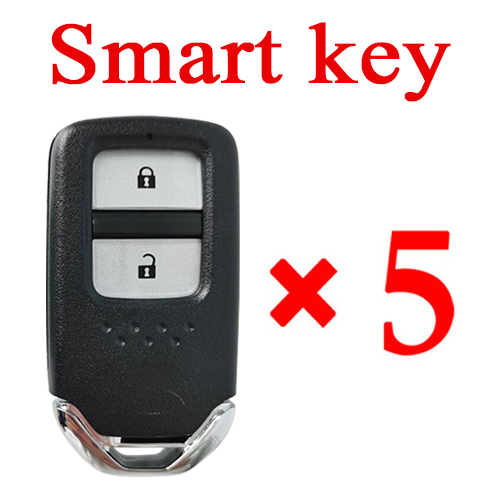 Xhorse Universal Smart Key for Honda Jazz City Fit XRV / XZBT42EN / with Shell  / Pack of 5