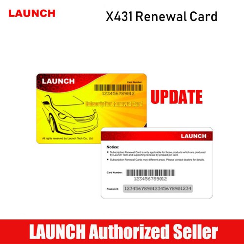 One Year Update Service for Launch X-431 PAD VII 