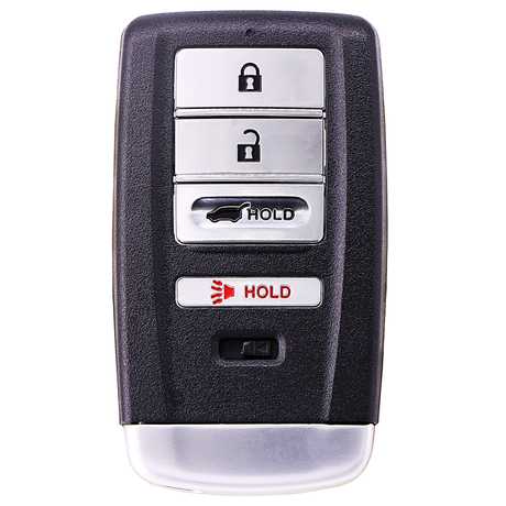 3+1 Buttons 315 MHz Smart Remote Key 2014-2020 Acura MDX RDX / PCF7953X / HITAG 3 / 47 CHIP / KR5V1X 