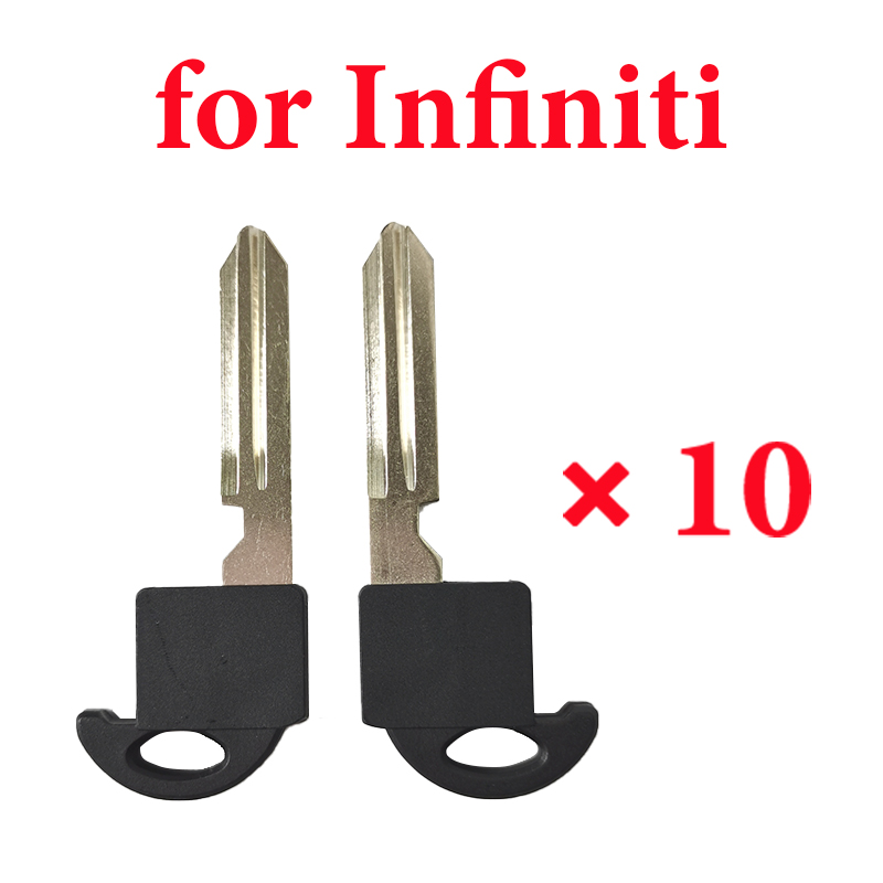 Smart Emergency Key Blade for 2003 Infiniti  -  Pack of 10