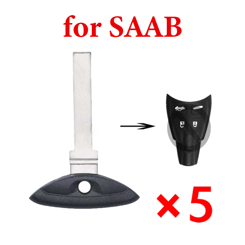 Insert Small Key Blade For SAAB - pack of 5