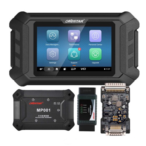 [US/EU/UK Ship] OBDSTAR P50 Airbag Reset Tool with CAN FD Adapter + MP001 Programmer + RH850/V850 C4-06 Adapter Kit Support New SRS ECU with Encrypted RH850 Processor