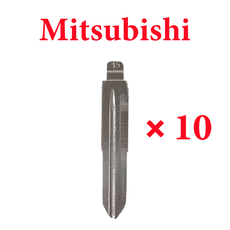 #15 MIT8 Key Blade for Mitsubishi  -  Pack of 10