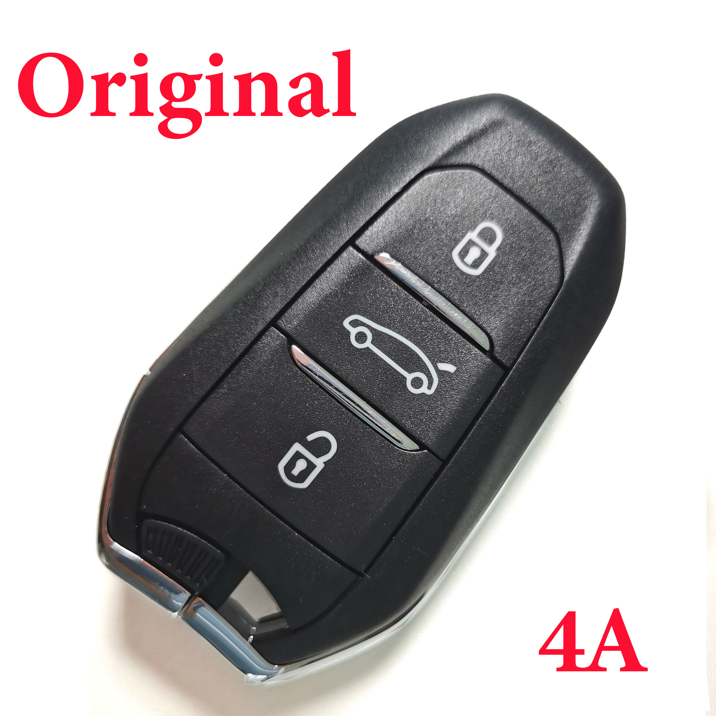 Original 3 Buttons 434 MHz  Proximity Key for Citroen With 4A Chip