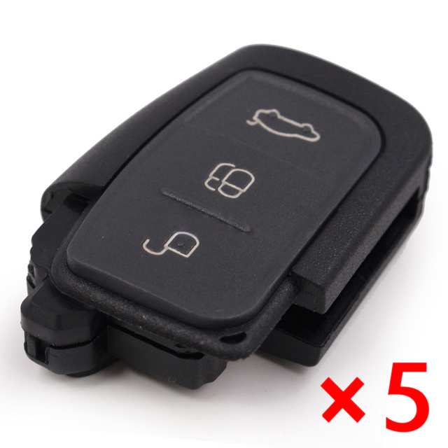 Remote Key Shell 3 Button for Focus- pack of 5 