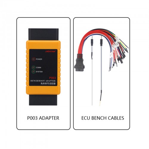 OBDSTAR P003 Adapter Kit with ECU Bench Cables
