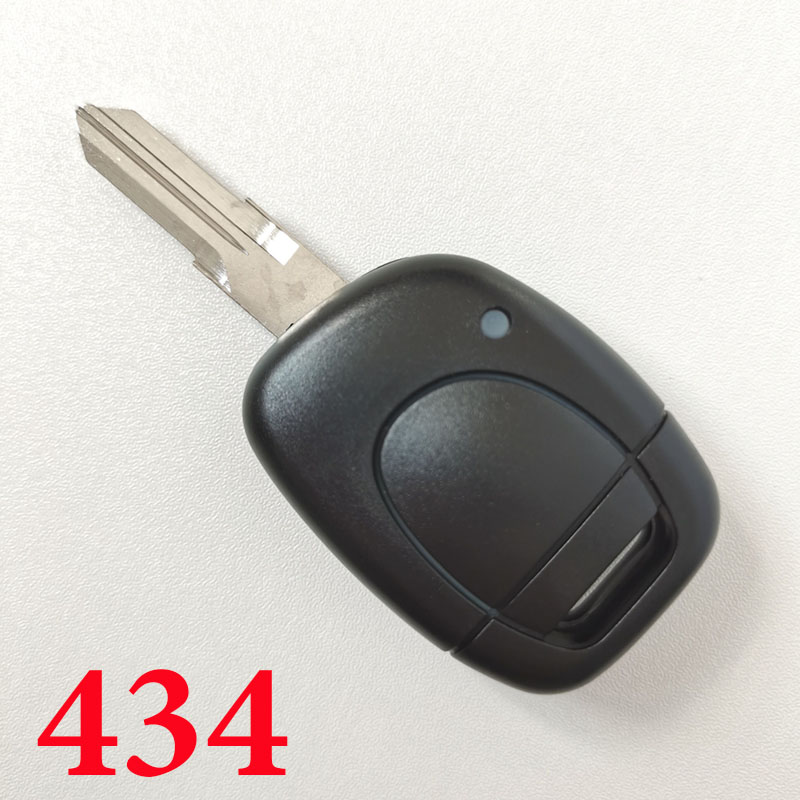 1 Button 434 MHz Remote Key for Renault with ID46 PCF7946 Chip VAC102 Blade