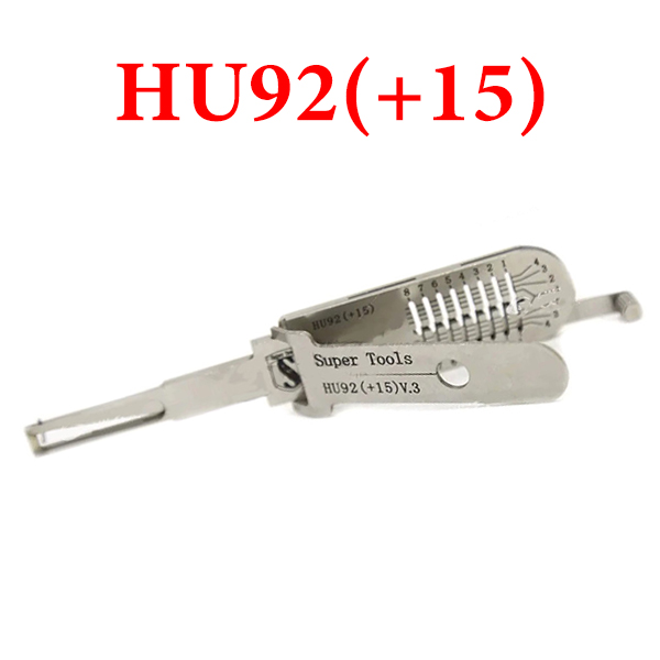 Super Tools HU92 New for BMW 7 Series for Land Rover Car Lock 2 in 1 Locksmith Tool