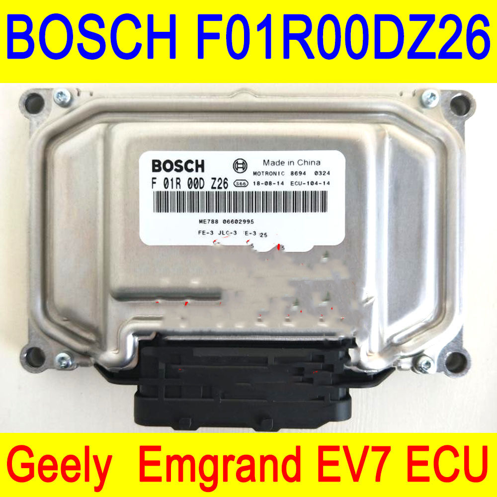 BOSCH ECU For Geely Emgrand EV7 F01R00DZ26 06602995v