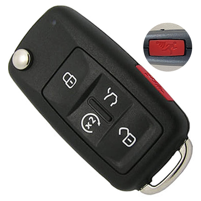 4+1 Buttons 315 MHz US Version Smart Key for VW - Proximity Keyless Go 