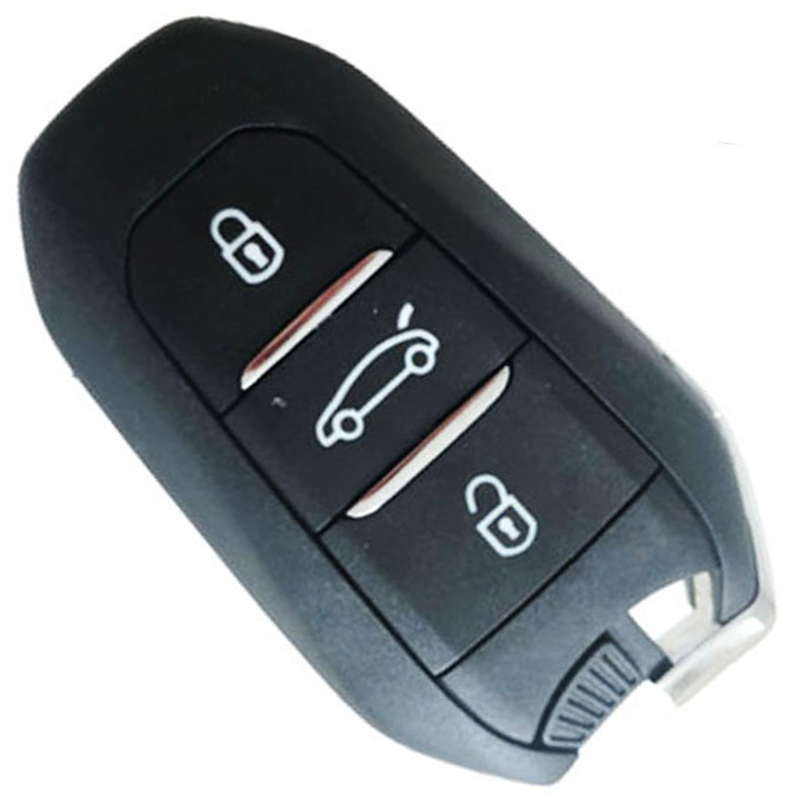3 Buttons 434 MHz  Proximity Key for Peugeot - 4A Chip with Keyless Go 