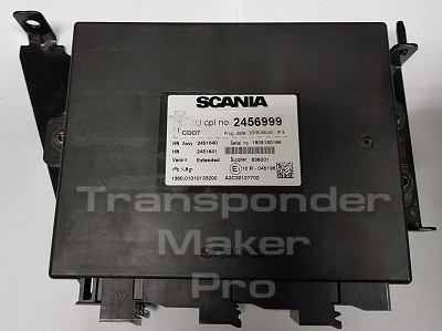 TMPro Software Module 213 - For Scania trucks BCM Coordinator type 2
