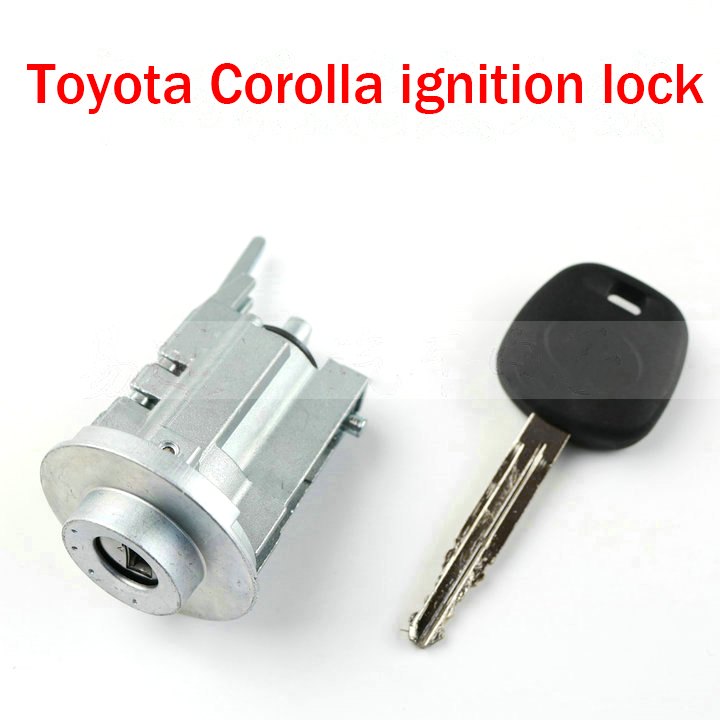 Toyota Corolla ignition lock cylinder Toyota Corolla double-sided tooth key ignition lock Corolla car lock ignition lock