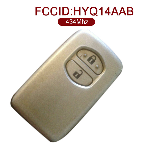 for Toyota Smart Key 2 Button 434MHz HYQ14AAB
