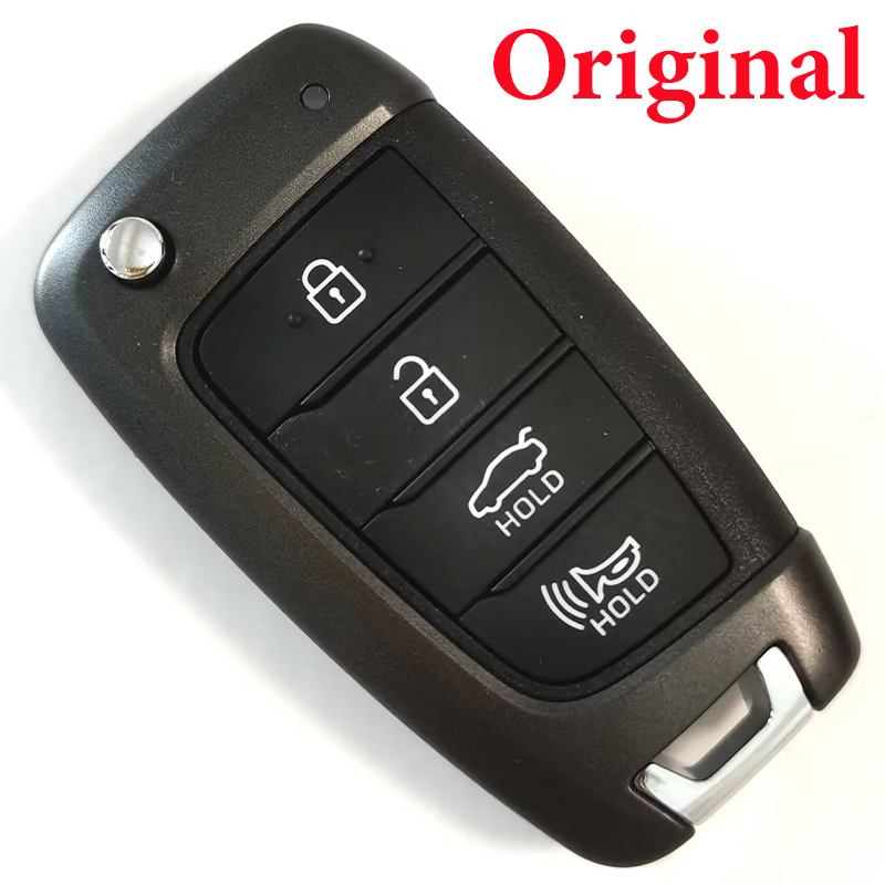 Original 433 MHz Flip Remote Key for 2021 Hyundai Elantra - 95430-AA000