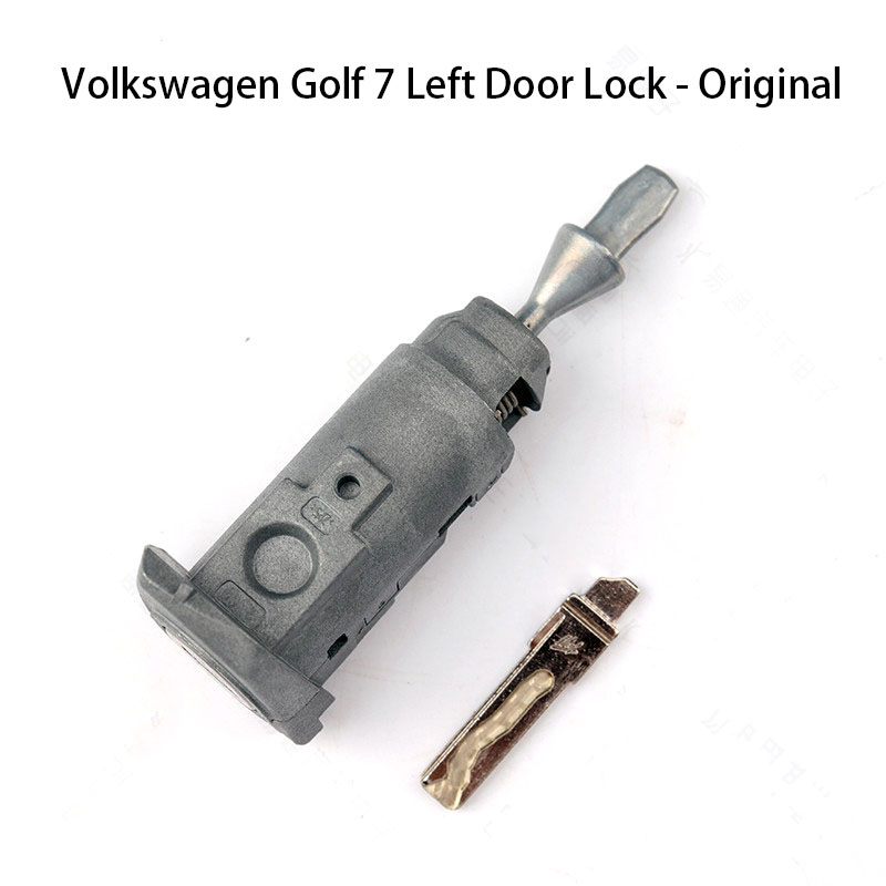 Suitable for Volkswagen Golf 7 left door lock 8 tooth key car replacement left door lock cylinder driving door lock cylinder